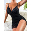 Secretwhisperss sexy Temptation Erotic Lingerie Lace Splicing Pajamas Dress T-Back Two-Piece Set