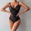 Secretwhisperss Lace patchwork slimming camisole sexy lingerie bodysuit