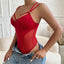 Secretwhisperss Elastic bottom camisole vest fun underwear jumpsuit