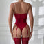 Secretwhisperss Transparent invisible camisole wrap-around corset waist bodysuit