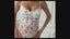 Secretwhisperss Lace Print Fresh Lolita Sling Hip-wrapped Bodysuit