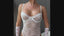 Secretwhisperss Hand-sewn pearl and lace sexy lingerie suspenders see-through jumpsuit