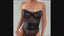 Secretwhisperss Transparent invisible camisole wrap-around corset waist bodysuit